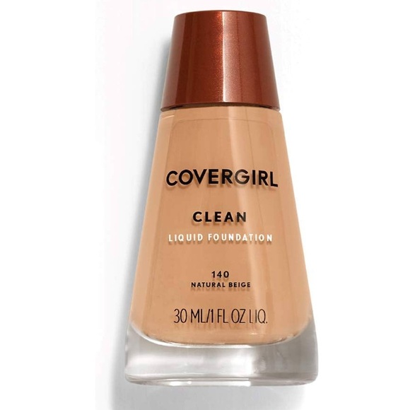 COVERGIRL Clean Liquid Foundation - 140 Natural Beige - Picture 1 of 3